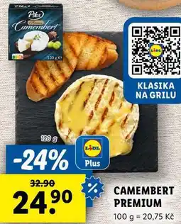 Lidl CAMEMBERT PREMIUM, 120 g nabídka
