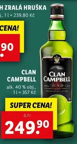Lidl CLAN CAMPBELL, 0,7 l nabídka