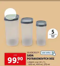 Lidl SADA POTRAVINOVÝCH DÓZ nabídka