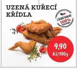 RABBIT řeznictví UZENÁ KUŘECÍ KŘÍDLA 100g nabídka