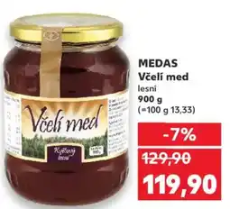 Kaufland MEDAS Včelí med nabídka
