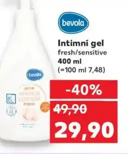Kaufland Intimni gel fresh/sensitive nabídka