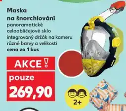 Kaufland Maska na šnorchlování nabídka
