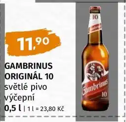 Terno Gambrinus Originál 10 nabídka