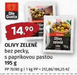 Terno OLIVY ZELENÉ nabídka