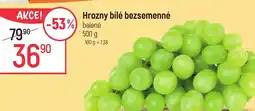 Globus Hrozny bílé bezsemenné nabídka