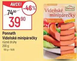 Globus Ponnath Vídeňské minipárečky nabídka