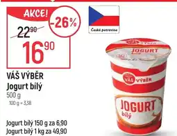 Globus VÁŠ VÝBĚR Jogurt bílý nabídka