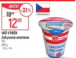 Globus VÁŠ VÝBĚR Zakysaná smetana nabídka