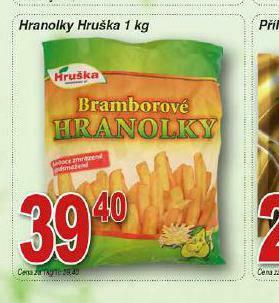 Lidl Hranolky hruška nabídka