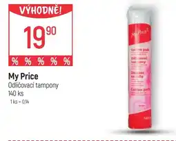 Globus My Price Odličovací tampony nabídka