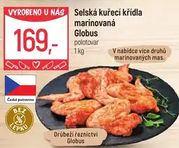 Globus Selská kuřecí křídla Globus nabídka