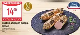 Globus Paštika s telecím masem Globus nabídka