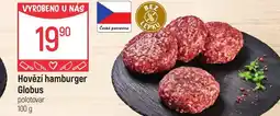 Globus Hovězí hamburger Globus nabídka