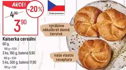 Globus Kaiserka cereální nabídka