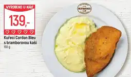 Globus Kuřecí Cordon Bleu s bramborovou kaší nabídka