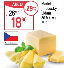 Globus Madeta Jihočeský Eidam 20% t.v s. nabídka