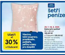 Tesco Dekorační polštář nabídka