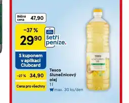 Tesco Tesco slunečnicová olej nabídka