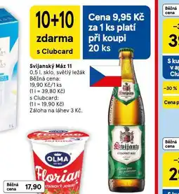 Tesco Pivo svijanský máz 11 nabídka