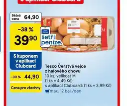 Tesco Vejce m 10 ks nabídka
