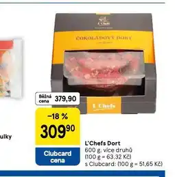 Tesco L´chefs dort nabídka