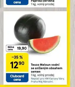Tesco Meloun vodní se sníženým obsahem semen nabídka