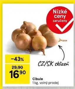 Tesco Cibule nabídka