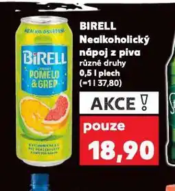 Kaufland Birell nealkoholické pivo nabídka