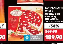 Kaufland Coppenrath & wiese ovocný dezert nabídka