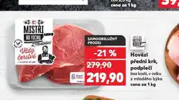 Kaufland Hovězí přední podplečí nabídka