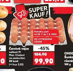 Kaufland Vejce m nabídka