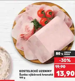 Kaufland Šunka výběrová hranatá nabídka