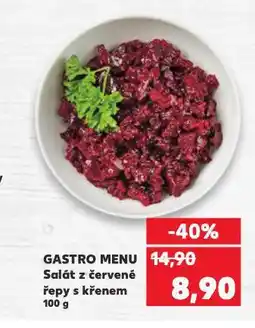 Kaufland Salát z červené řepy s křenem nabídka