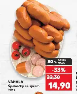 Kaufland Špekáčky se sýrem nabídka