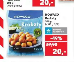 Kaufland Nowaco krokety nabídka