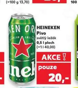 Kaufland Pivo heineken nabídka
