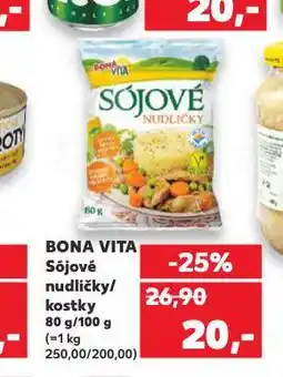 Kaufland Bonavita sójové kostky nabídka