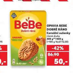 Kaufland Bebe dobré ráno opavia nabídka