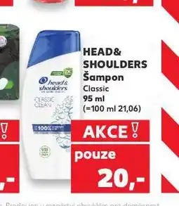 Kaufland Head & shoulders šampon na vlasy nabídka