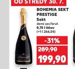 Kaufland Bohemia sekt prestige nabídka