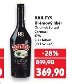 Kaufland Baileys irish cream nabídka