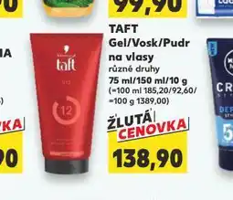 Kaufland Taft vosk na vlasy nabídka