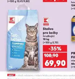 Kaufland Stelivo pro kočky nabídka