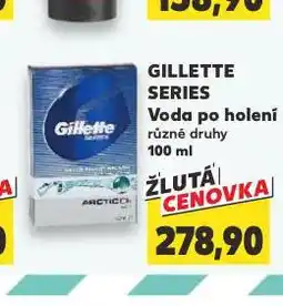 Kaufland Gillette voda po holení nabídka