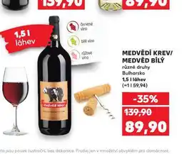 Kaufland Medvědí krev nabídka