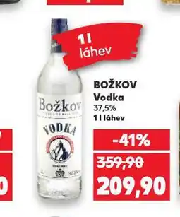 Kaufland Božkov vodka nabídka
