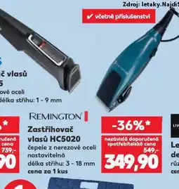 Kaufland Remington zastřihovač vlasů nabídka
