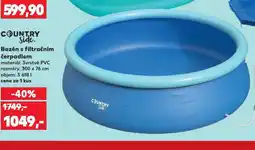 Kaufland Bazén s filtračním čerpadlem nabídka