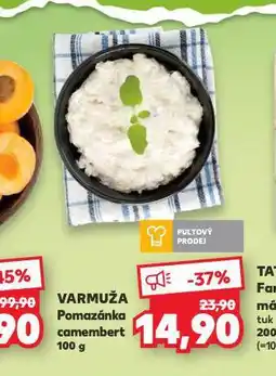 Kaufland Pomazánka camembert nabídka